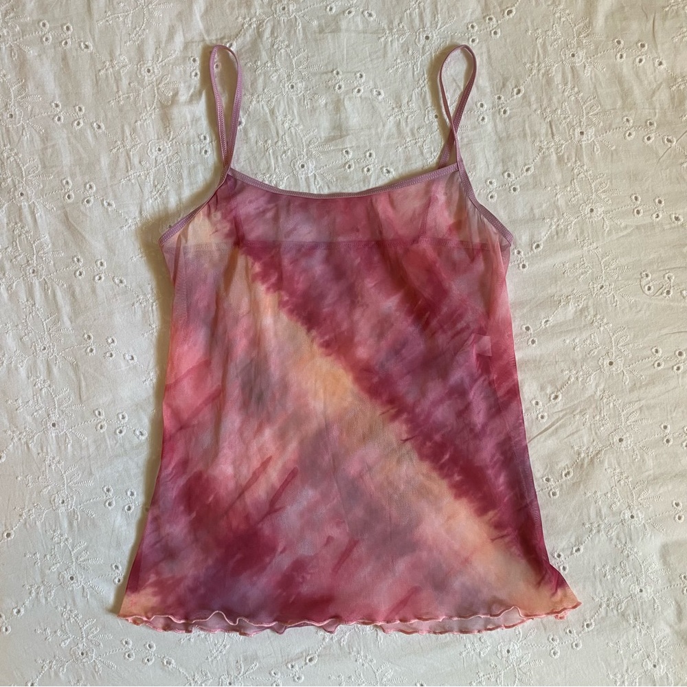 Vintage mesh tank